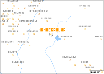 map of Hambegamuwa