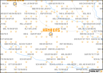 map of Hamberg