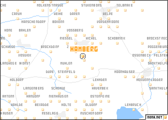 map of Hamberg