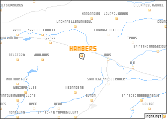 map of Hambers