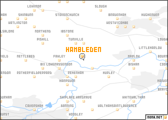 map of Hambleden