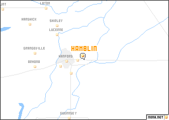 map of Hamblin