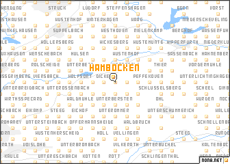 map of Hamböcken