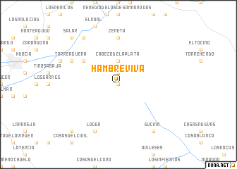 map of Hambre Viva