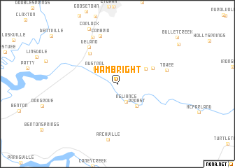 map of Hambright