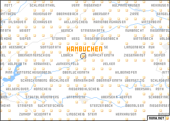 map of Hambuchen