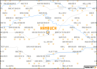 map of Hambuch