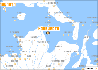 map of Hamburata