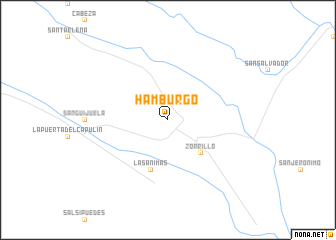 map of Hamburgo