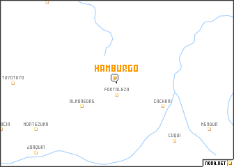map of Hamburgo