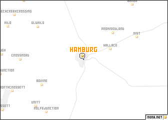 map of Hamburg