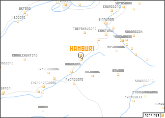 map of Hambu-ri