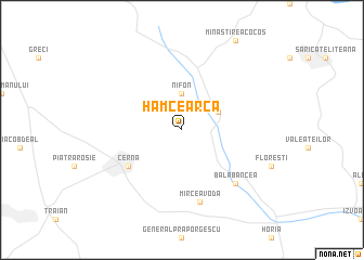 map of Hamcearca
