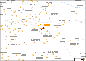 map of Ham-ch\