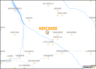 map of Hamcomoa