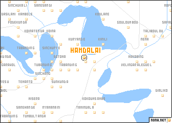 map of Hamdalai