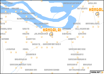 map of Hamdalai