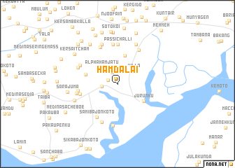 map of Hamdalai