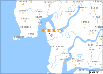 map of Hamdalay