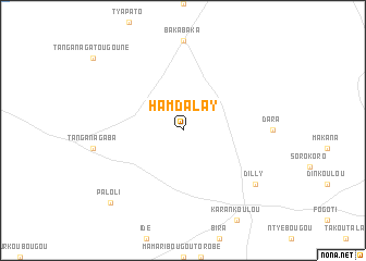 map of Hamdalay