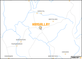 map of Hamdallay