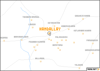 map of Hamdallay