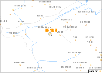 map of Hamda