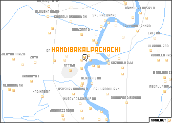 map of Ḩamdī Bak al Pāchachī