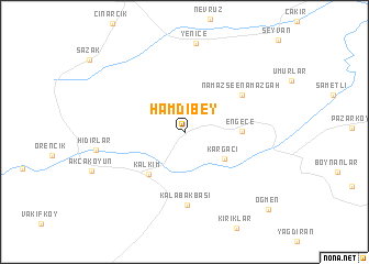 map of Hamdibey