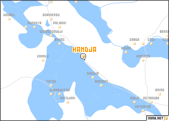 map of Hamdja