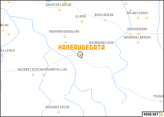 map of Hameau de Gata