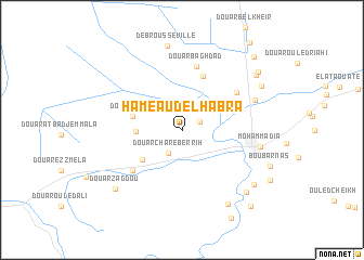 map of Hameau de lʼHâbra
