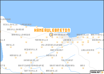 map of Hameau Le Breton