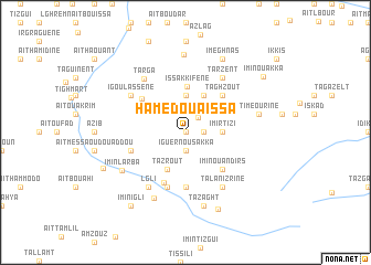 map of Hamed Ou Aïssa