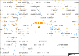 map of Hämelheide