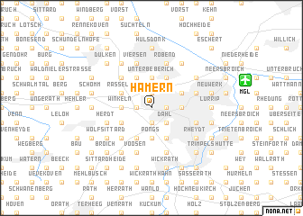 map of Hamern