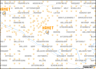 map of Hamet