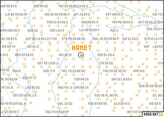 map of Hamet
