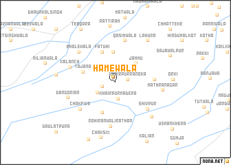 map of Hāmewāla