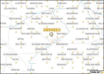 map of Hamhoek