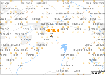 map of Hamich