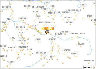 map of Hāmida