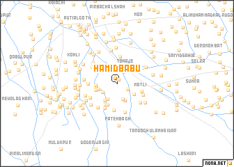 map of Hamīd Babu