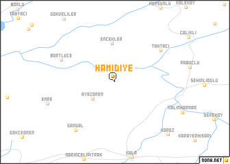 map of Hamidiye