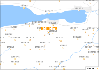 map of Hamidiye