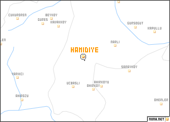 map of Hamidiye