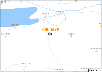 map of Hamidiye