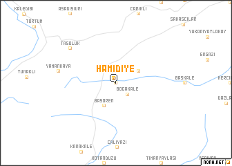 map of Hamidiye