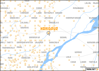 map of Hamīdpur