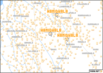 map of Hāmidwāla